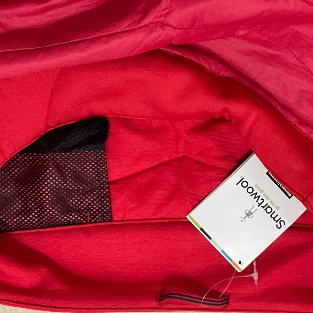 Smartwool smartloft 60 merino wool skirt quilted red NWT Medium - Picture 9 of 12
